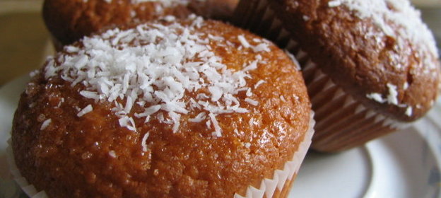 Лимонно-Кокосовые кексы