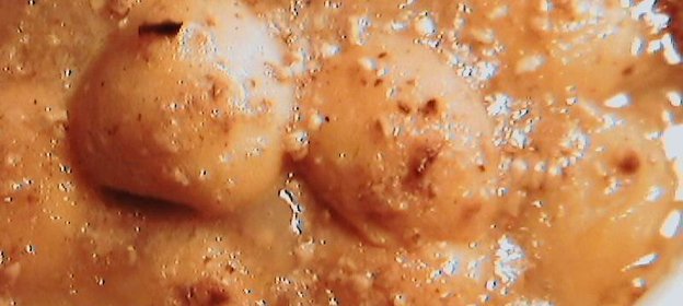 Тоффи с персиками