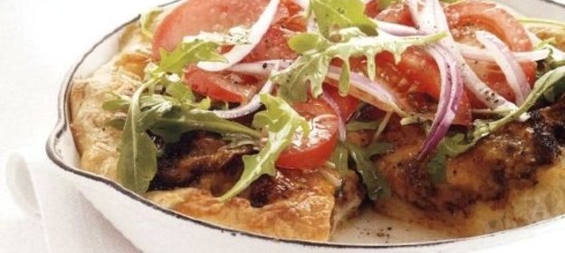 Пицца с мясным фаршем