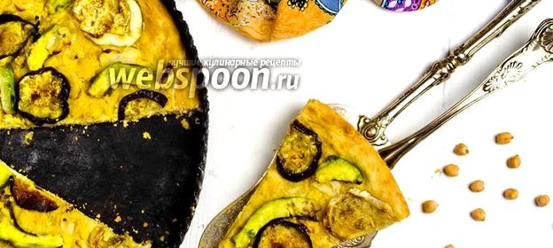 Веганская пицца с баклажанами