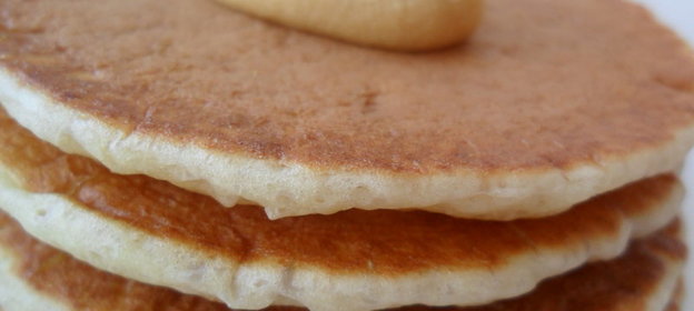 Оладьи с медовым маслом