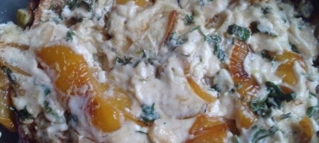 Овощная запеканка в микроволновке