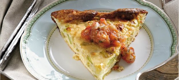 Запеканка с кабачками