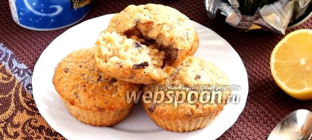 Бананово-миндальные маффины