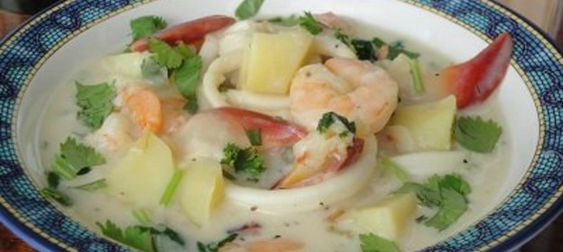 Морской крем суп ! ! !