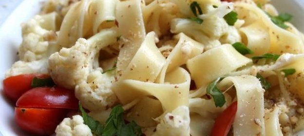 Макароны с ветчиной