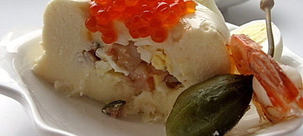 Мусс из морских гребешков