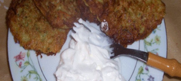 оладьи с цукини