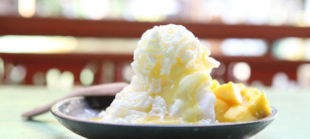 Дынно-йогуртовый сорбет