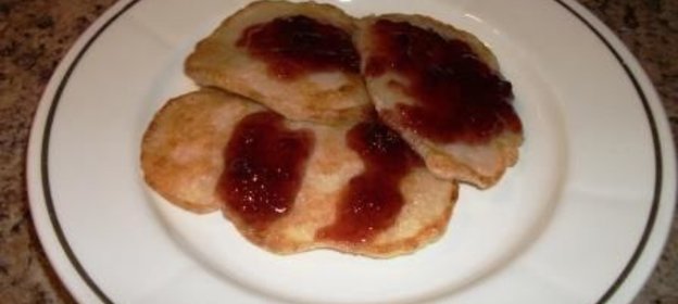 Дрожжевые оладьи на молоке