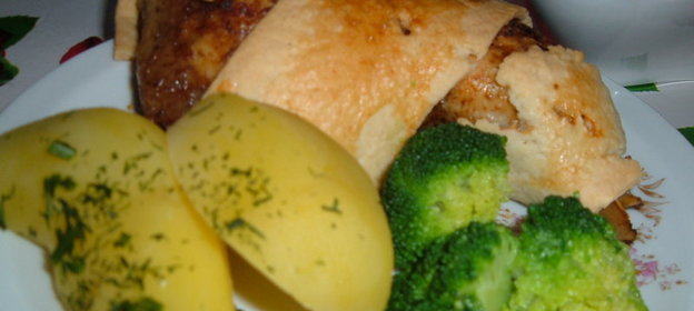 Куриные ножки в тесте