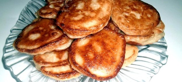 Постные оладьи