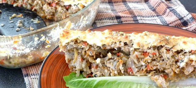 Запеканка с индейкой