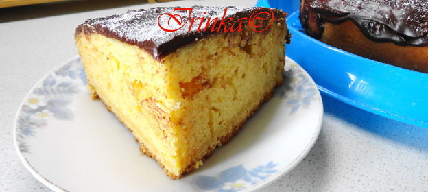 Апельсиновый кекс в мультиварке