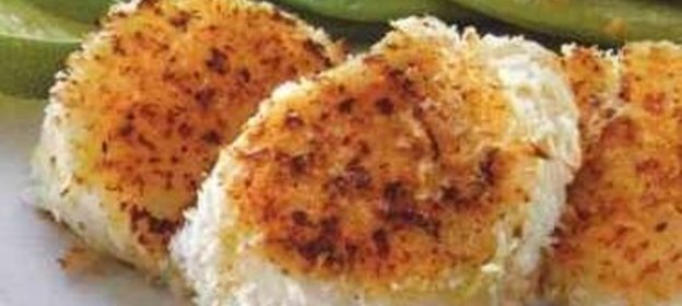 Морские гребешки в панировке