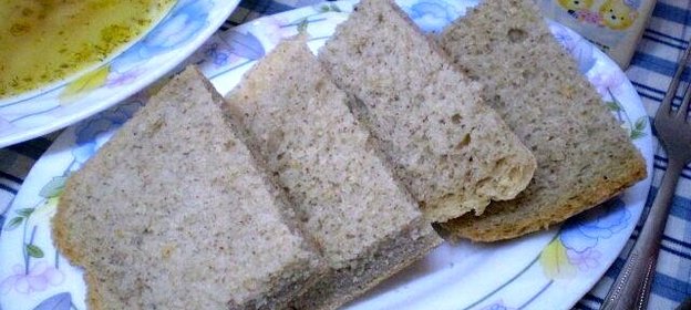 Хлеб с льняной клетчаткой