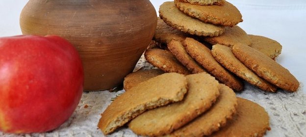 Овсяное печенье с семенами подсолнечника