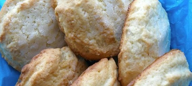 Печенье лимонное под инеем