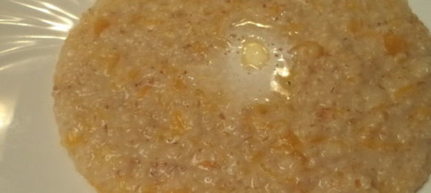 Каша пшеничная с тыквой