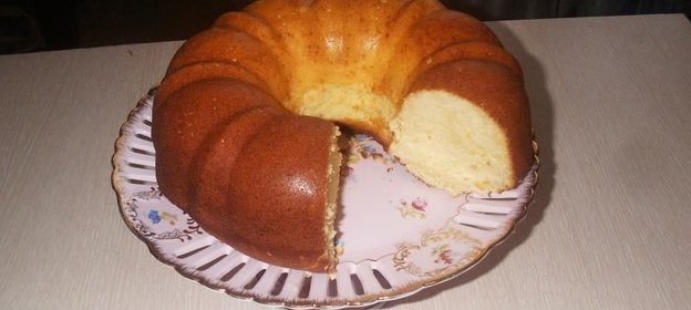 Творожный кекс