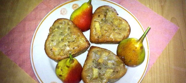 Кексы грушевые