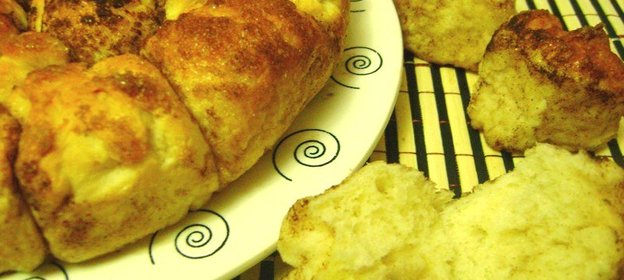 Обезьяний хлеб с корицей