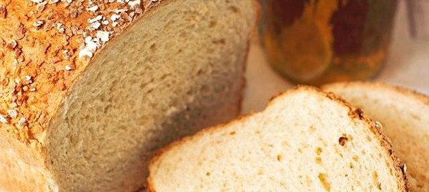 Медовый хлеб с овсяными хлопьями