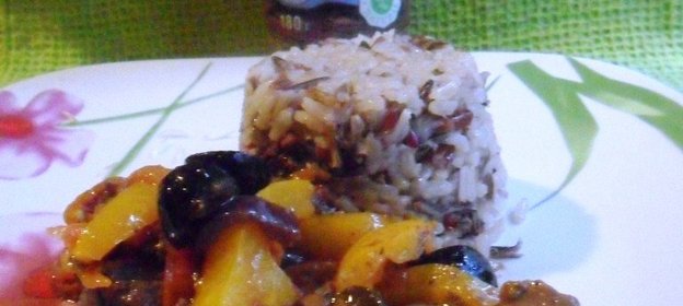 Куриная печень в средиземноморском стиле