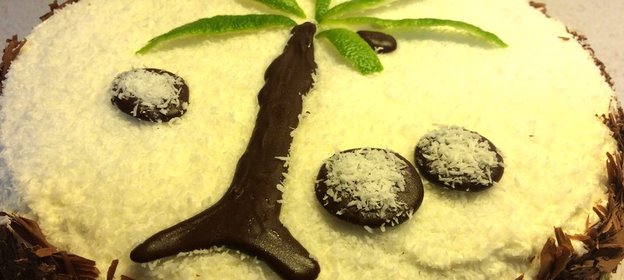 Кокосовый кекс