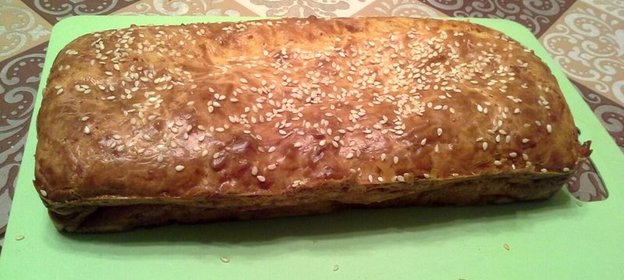 Сырный кекс