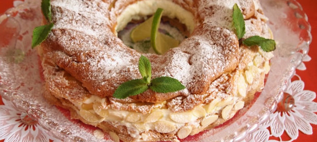 Заварной кекс с начинкой