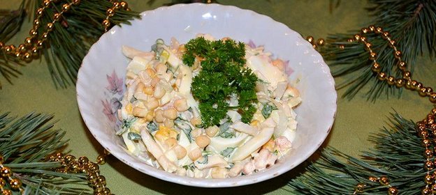 Салат Морской бриз