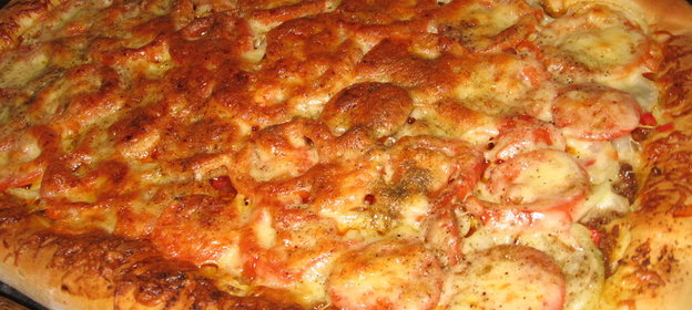 Пицца по мексикански(мой вариант)