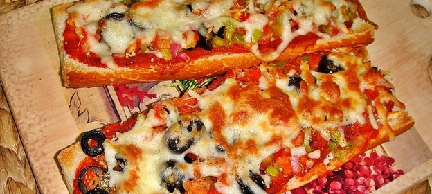 Пицца-багет