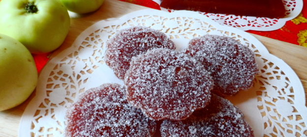 Яблочный мармелад с корицей(Готовила в мультиварке)