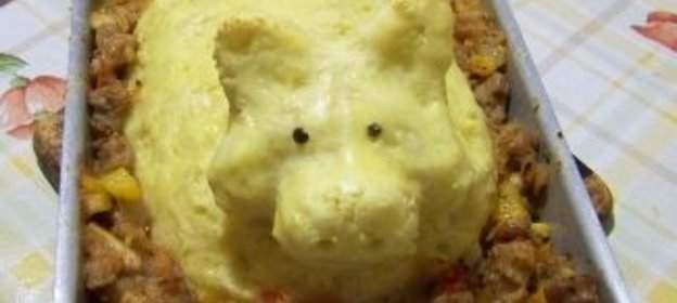 Картофельный поросенок для средиземноморских гостей