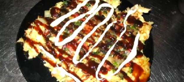 Японская пицца Окономияки (Okonomiyaki)