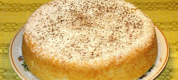 Запеканка с яблоками в мультиварке