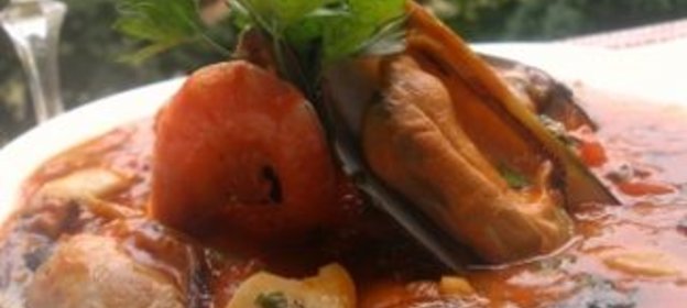 Соте из морепродуктов