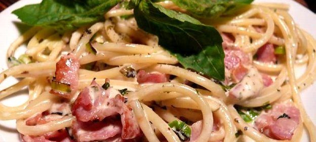 Паста карбонара в мультиварке