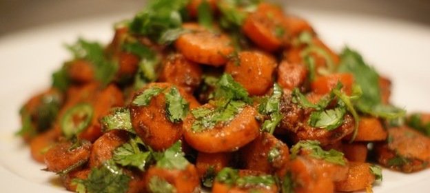 Марокканский салат из моркови