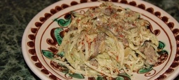 Салат Как бы ташкентский