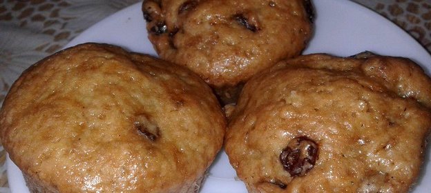 Кексы с изюмом