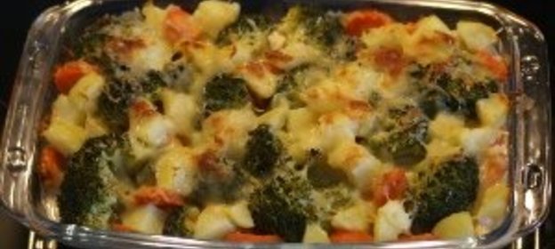 Запеканка из брокколи