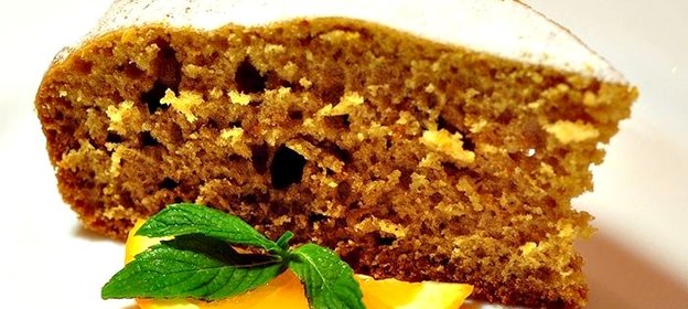 Апельсиновый кекс в мультиварке