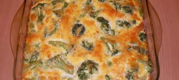 Запеканка из брокколи
