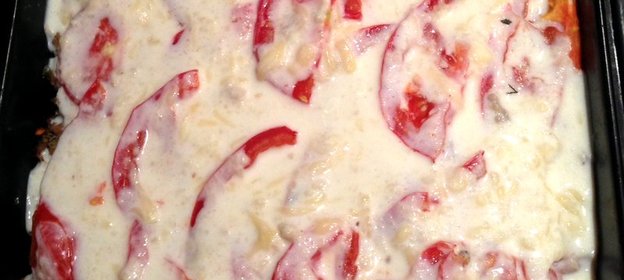 Запеканка с баклажанами и фаршем