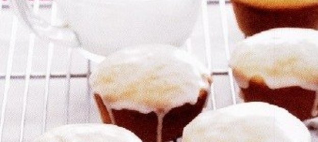 Глазированные лимонные кексы