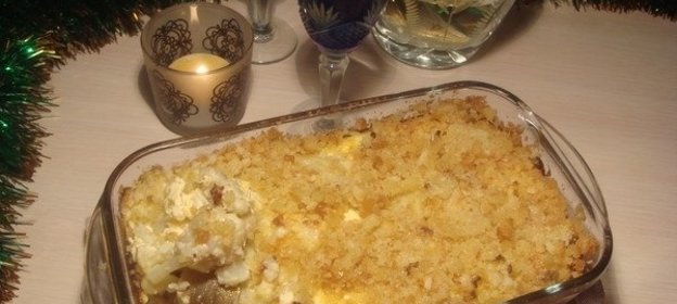 Запеканка из цветной капусты