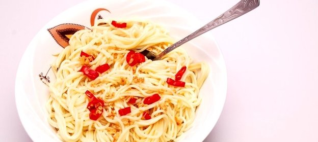 Спагетти алио олио